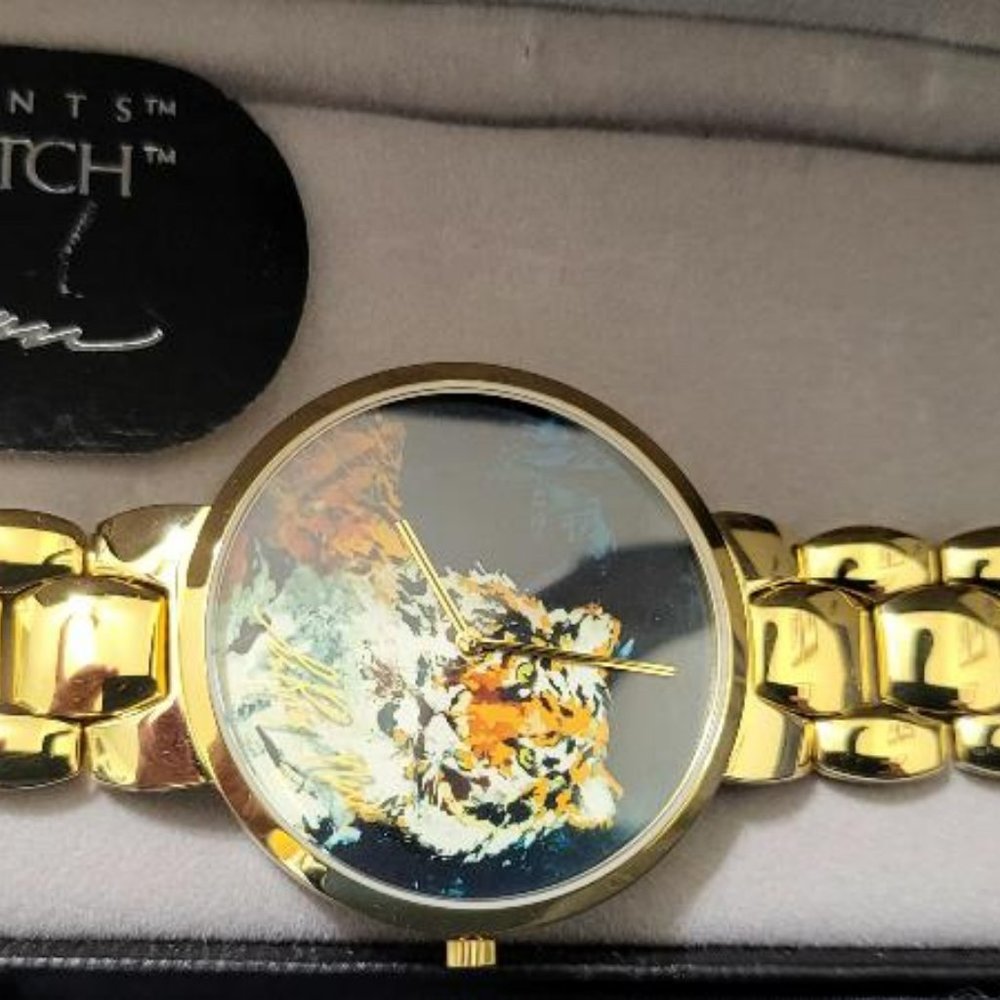 Vintage LeRoy Neiman Artists Watch Year of the Tiger